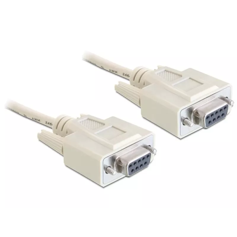 Serijinis kabelis DeLOCK 84250 pilkas 5m Sub-D9