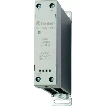 Finder SSR relė 22,5 mm korpuse 77.11.9.024.8250 1 normaliai atviras kontaktas