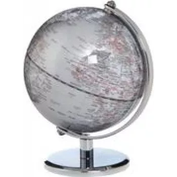 TROIKA Globe GAGARIN G1301-SISI/CH raktų pakabukas – sidabrinis metalinis aksesuaras