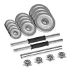 Reguliuojami hanteliai Rebel Chrome 20 kg su dėklu ir štangos strypais (2) — plokštelės 2,5 kg, 1,25 kg, 0,5 kg