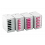 EFB Elektronik priekinis skydelis 6x SC-D, LC-Quad su 2,8 mm varžtų skylutėmis