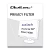 Privatumo filtras Qoltec 51058 59,9 cm (23,6 colio) monitoriui