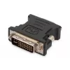 Assmann DVI adapteris DVI(24+5) - HD15 M/F, DVI-I dual link, juodas (AK-320504-000-S)