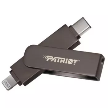 USB atmintukas Patriot iLuxe Stick C 256GB USB 3.2 Lightning USB-C juodas PI256GSKM30CL