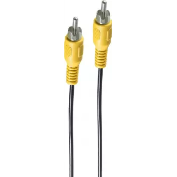 S-video kabelis ShiverPeaks BS90022-5 5 m RCA juoda geltona