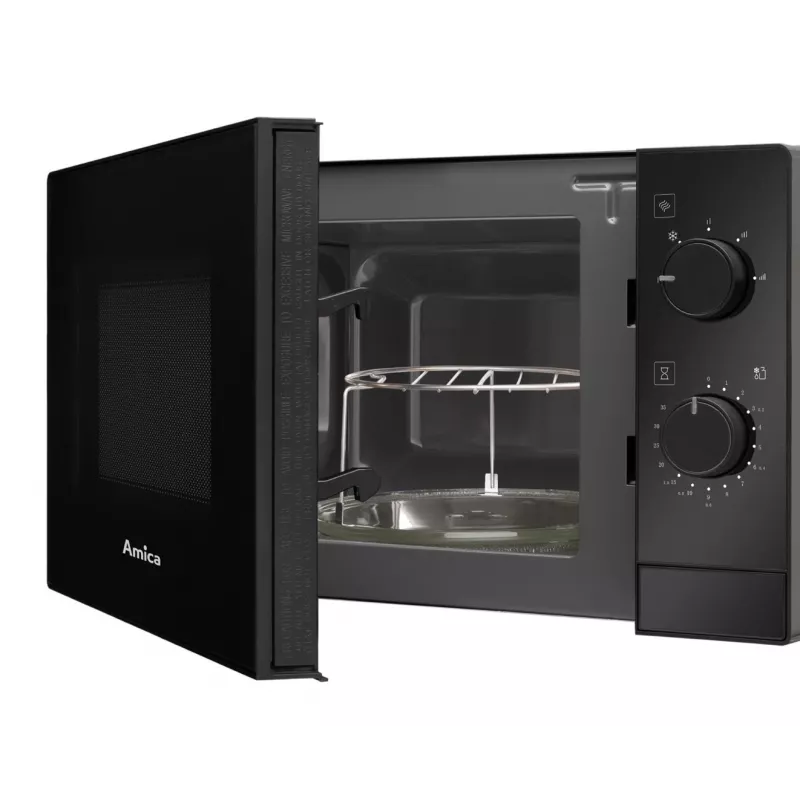 Amica AMMF20M1B mikrobangų krosnelė 20 l 700 W Juoda
