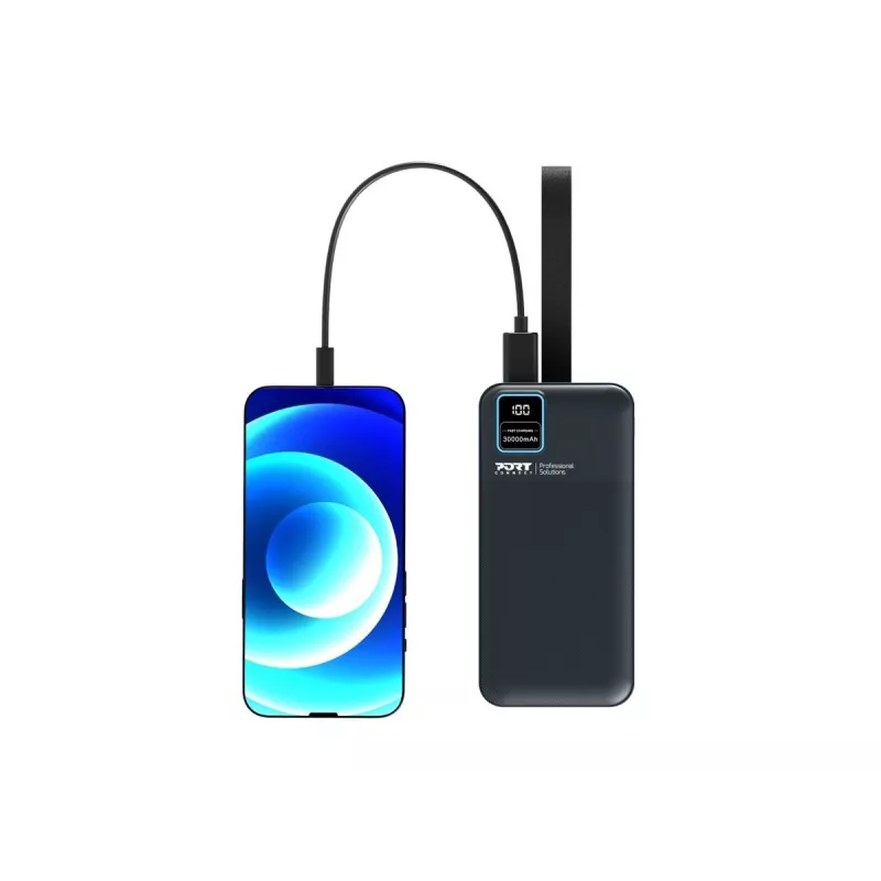 Nešiojamas įkroviklis Port Designs 907003 30000 mAh