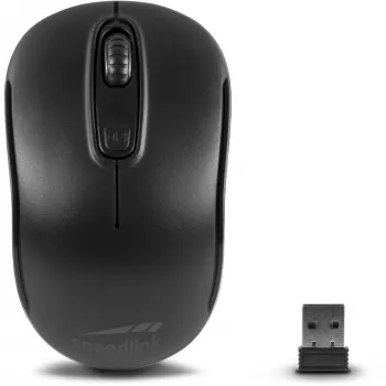 Belaidė pelė SPEEDLINK SL-630013-BKBK, RF 2.4 GHz, 1600 DPI, ambidekstrinė, juoda