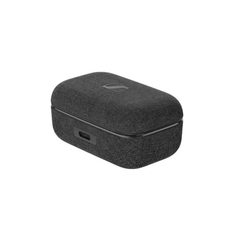 SENNHEISER Momentum MTW4 belaidžiai Bluetooth ausinės su triukšmo slopinimu sportui – juodos ir grafito spalvos