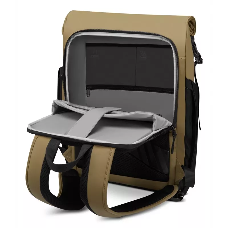 Kuprinė nešiojamam kompiuteriui Lenovo GX41U39298, 40,6 cm (16 colių), nailonas/poliesteris, 25 L, juoda/geltona
