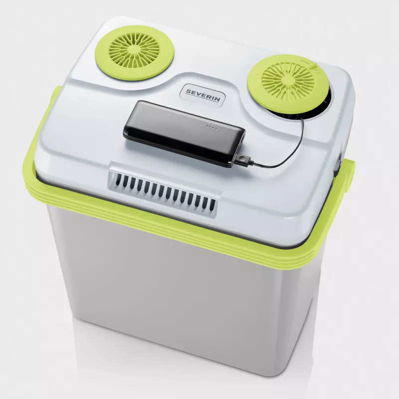 Šaldymo dėžė Severin TKB 2925 25L elektrinė, žaliai pilka