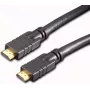 HDMI laidas e p HDMV 401/20 LOSE – 20 m, HDMI Type A kištukas į kištuką, auksuoti kontaktai, juodas