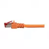 EFB-Elektronik RJ45 jungiamasis laidas Cat.6 S/FTP LSZH oranžinis 0,5m