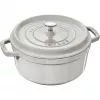 Apvalus ketaus puodas Staub La Cocotte 3,8 l trumelė