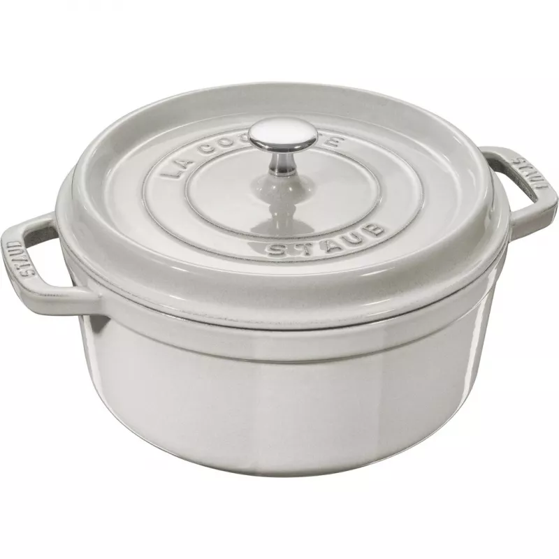 Apvalus ketaus puodas Staub La Cocotte 3,8 l trumelė