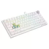 Savio ASTRAL WHITE JADE klaviatūra žaidimams USB QWERTY US International