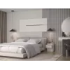 Naktinis staliukas MALWA M2 KASZMIR – 2 stalčiai, medžio drožlių plokštė, kašmyro spalva, 300×300×400 mm