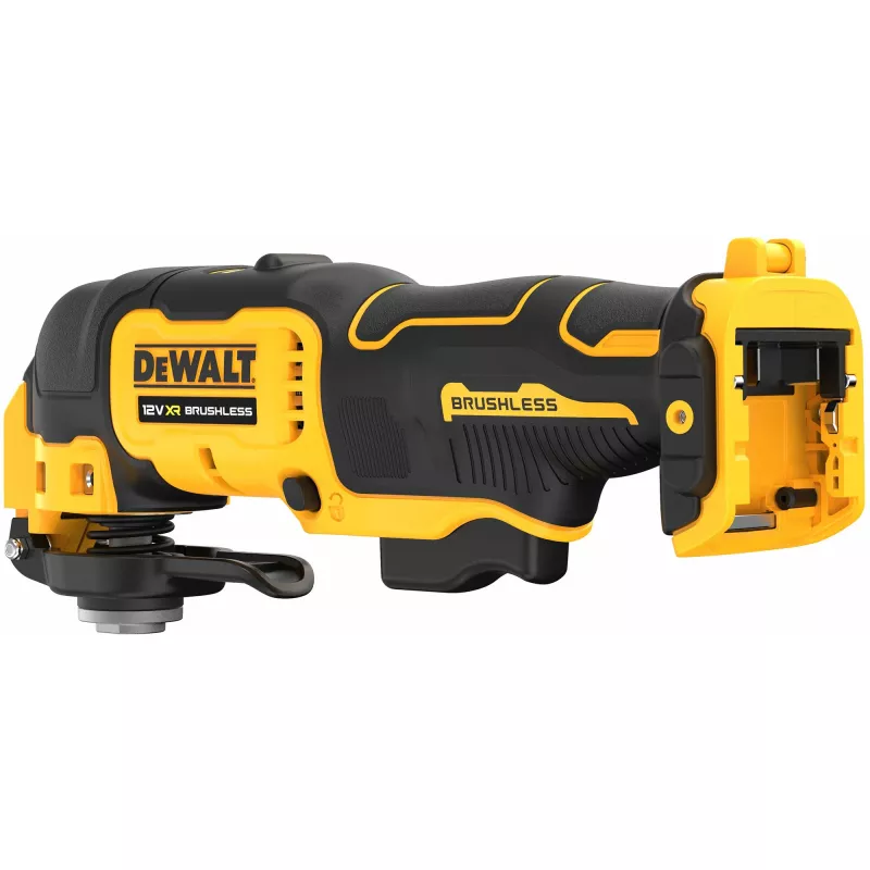 Osciliacinis daugiafunkcis įrankis DeWalt DCS353NT-XJ, bešepetėlis, belaidis, 12 W, 840 g, juodai/geltonas