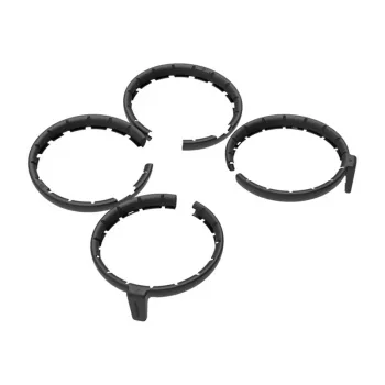 Propelerių apsaugos Sunnylife, skirtos DJI Flip FP-KC960-D — juodos, keičiamos rotorių apsaugos