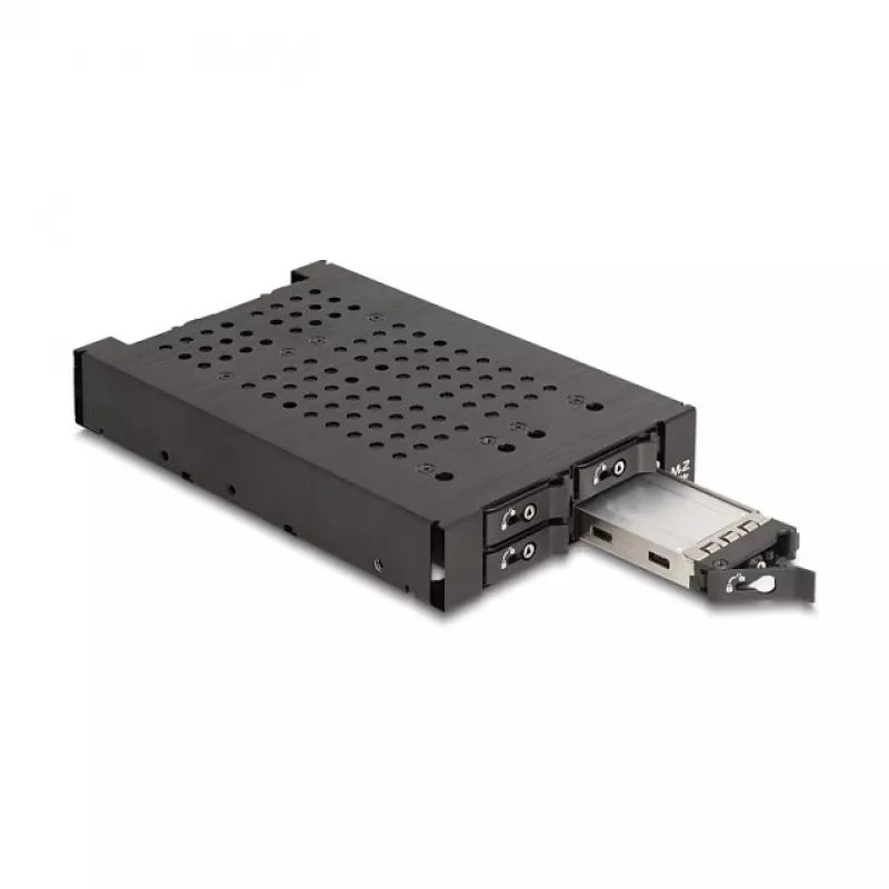 HDD narvelis DeLOCK 47072, 3,5″ lizdui, metalinis, 100 mm pločio