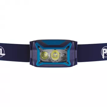 Priekinė lemputė Petzl Actik Core mėlyna LED 100 lm įkraunama per USB