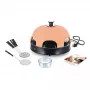 Picos kepimo aparatas Emerio PO-115984 6 picoms 1200 W juodai oranžinis