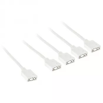 ARGB šakotuvas Kolink PGW-AC-KOL-157 30 cm baltas 3 kontaktų 5V ARGB jungtims