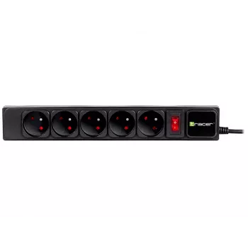 Ilgintuvas su apsauga nuo viršįtampių TRACER PowerGear Tracer 47138 5 m juodas