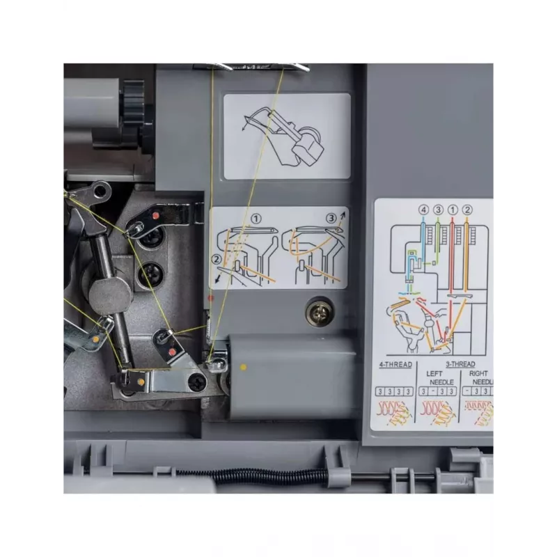 SINGER HD0405 siuvimo mašina elektrinė sidabrinė heavy duty