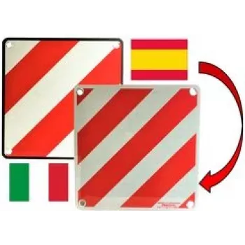 Įspėjamasis ženklas IWH 97605 2in1 Ispanijai ir Italijai, 50 cm, kelio saugumo žymeklis