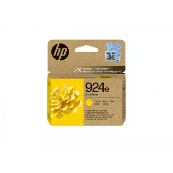 Originali HP 924e EvoMore geltona rašalo kasetė