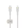 Belkin CAA011BT3MWH Lightning laidas 3 m Baltas