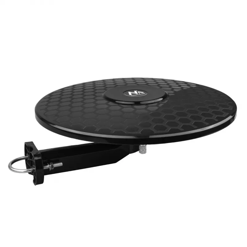 Omni-kryptinė aktyvi TV antena MACLEAN MCTV-102, DVB-T/T2 HEVC, 174–230 & 470–698 MHz, USB 5V maitinimas, 75 Ω, lauke/patalpoje