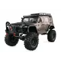 Radijo bangomis valdomas visureigis Amewi AMXRock Crosstail Crawler 4WD 1:10 ARTR antracito pilkas (22657)