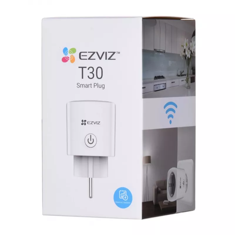 Išmanusis kištukas EZVIZ T30-10B-EU 1600 W Baltas