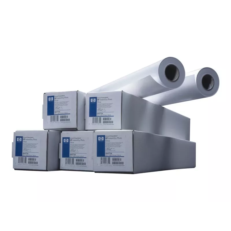 HP Fotopopierius blizgus 36 colių ritinys 914 mm x 30,5 m 200 g/m²