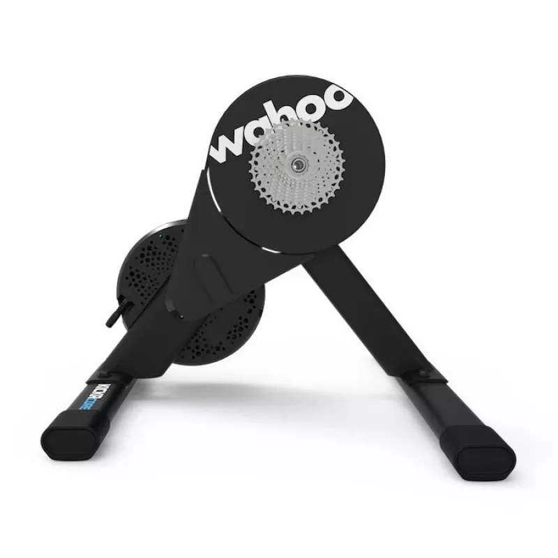 Išmanusis dviračių treniruoklis Wahoo KICKR CORE 2 – magnetinis, diržinė pavara, 1800W, 11 greičių kasetė, Bluetooth/Wi‑Fi/ANT+