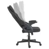 Deltaco DC130 Gaminė kėdė Soft Woven Mesh juoda (GAM-180)