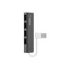 USB 2.0 keturių prievadų šakotuvas Belkin F4U042BT, 480 Mbit/s, juodos spalvos