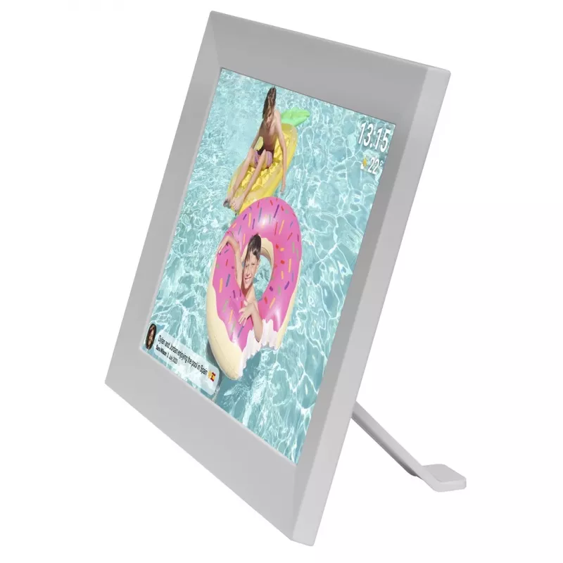 Skaitmeninis nuotraukų rėmelis Denver FRAMEO 10.1 inch 16GB baltas