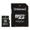 INTENSO atminties kortelė MICRO SDHC 32GB C10 su adapteriu 3413480