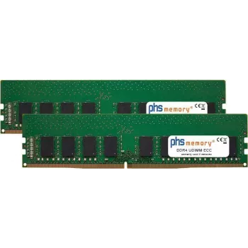 PHS-memory 16GB (2x8GB) rinkinys RAM atmintis, skirta Dell Precision 3430 Tower, DDR4 UDIMM ECC, 2666MHz (SP284175)