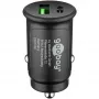 Automobilinis įkroviklis Goobay 59521 universalus juodas USB-C PD 27W greitasis įkrovimas