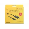 Vaizdo kabelio adapteris USB Type-C – DisplayPort DeLOCK 85255
