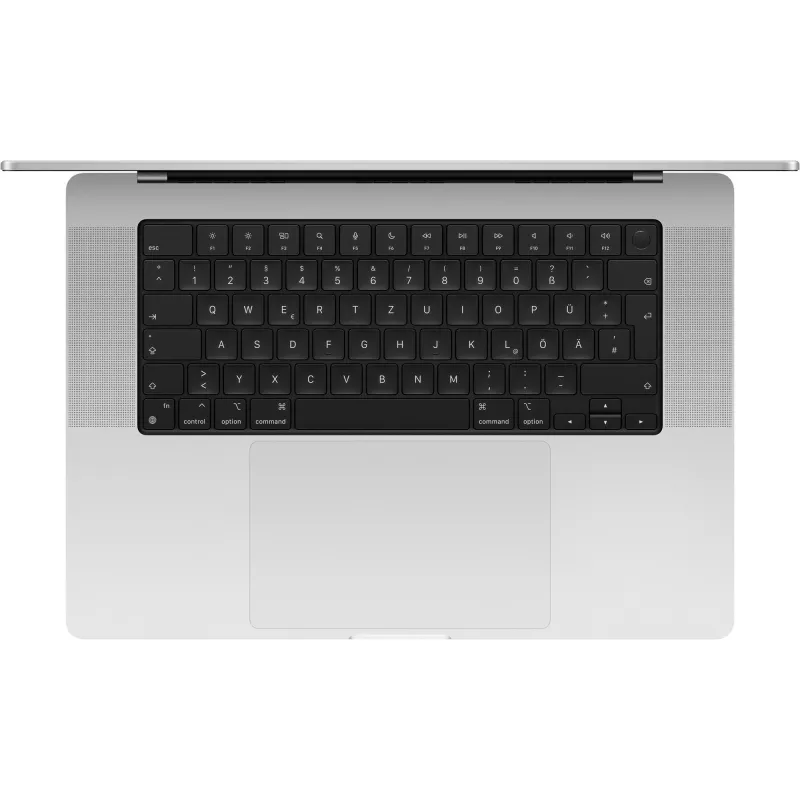 Nešiojamas kompiuteris MacBook Pro 16 M4 Max, sidabrinis, M4 Max (16-CPU/40-GPU), 48 GB, 1 TB, vokiška klaviatūra, 140 W USB-C maitinimo adapteris, MX2W3D/A