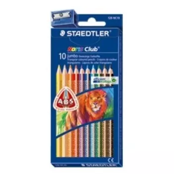 Staedtler Noris Club 128 spalvoti pieštukai 10 vnt.