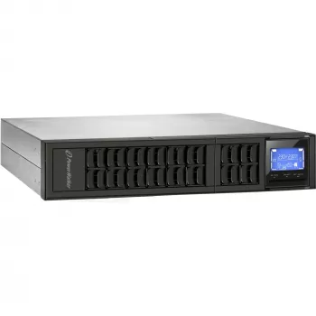 PowerWalker VFI 2000CRM LCD nepertraukiamo maitinimo šaltinis (UPS) 2 kVA / 1600 W, 4 lizdai, dvigubos konversijos (Online)