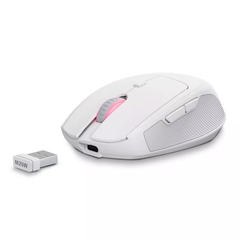 Belaidė biuro pelė Sharkoon OfficePal M25W, dešinei rankai, 4000 DPI