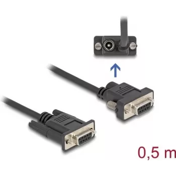 Serijinis kabelis DeLOCK 87835 1,8 m DB9 vyriškas į DB9 vyrišką