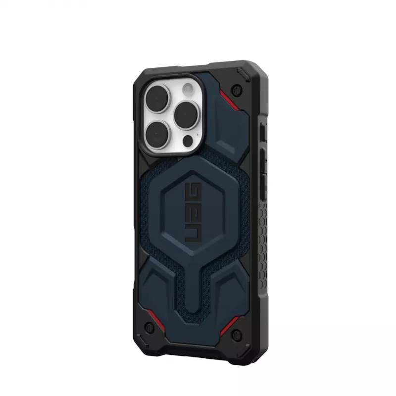 Urban Armor Gear Monarch Pro Kevlar dėklas mobiliesiems telefonams 16 cm (6,3 inch) Juodas, Mėlynas